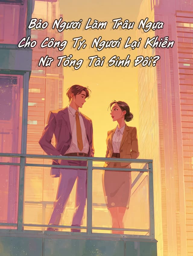 Bảo Ngươi Làm Trâu Ngựa Cho Công Ty, Ngươi Lại Khiến Nữ Tổng Tài Sinh Đôi?