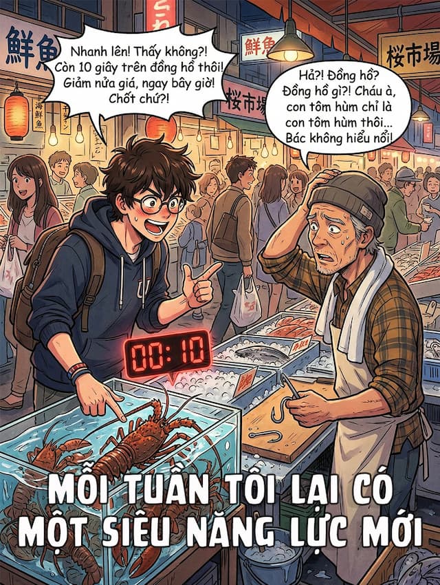 Mỗi Tuần Tôi Lại Có Một Siêu Năng Lực Mới