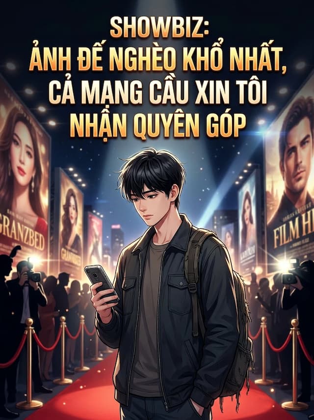 Showbiz: Ảnh Đế Nghèo Khổ Nhất, Cả Mạng Cầu Xin Tôi Nhận Quyên Góp