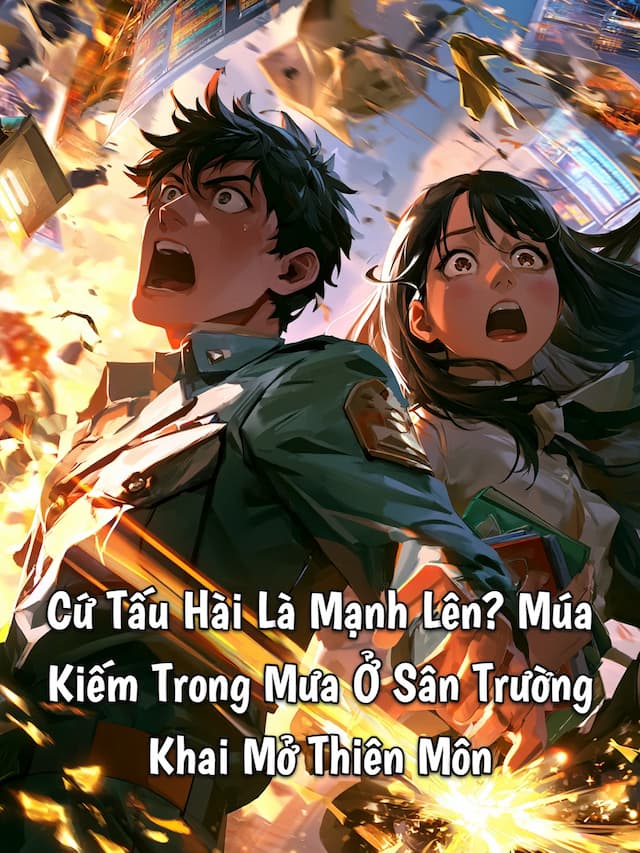 Cứ Tấu Hài Là Mạnh Lên? Múa Kiếm Trong Mưa Ở Sân Trường Khai Mở Thiên Môn