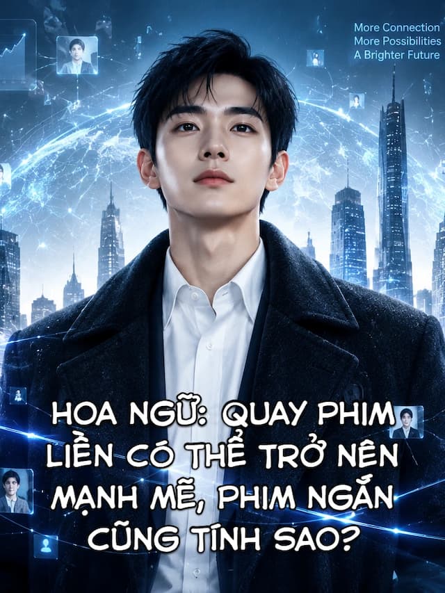 Hoa Ngữ: Quay Phim Liền Có Thể Trở Nên Mạnh Mẽ, Phim Ngắn Cũng Tính Sao?