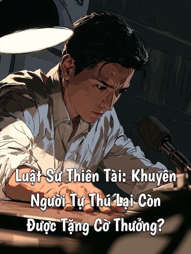 Luật Sư Thiên Tài: Khuyên Người Tự Thú Lại Còn Được Tặng Cờ Thưởng?