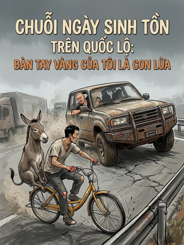 Chuỗi Ngày Sinh Tồn Trên Quốc Lộ: Bàn Tay Vàng Của Tôi Là Con Lừa