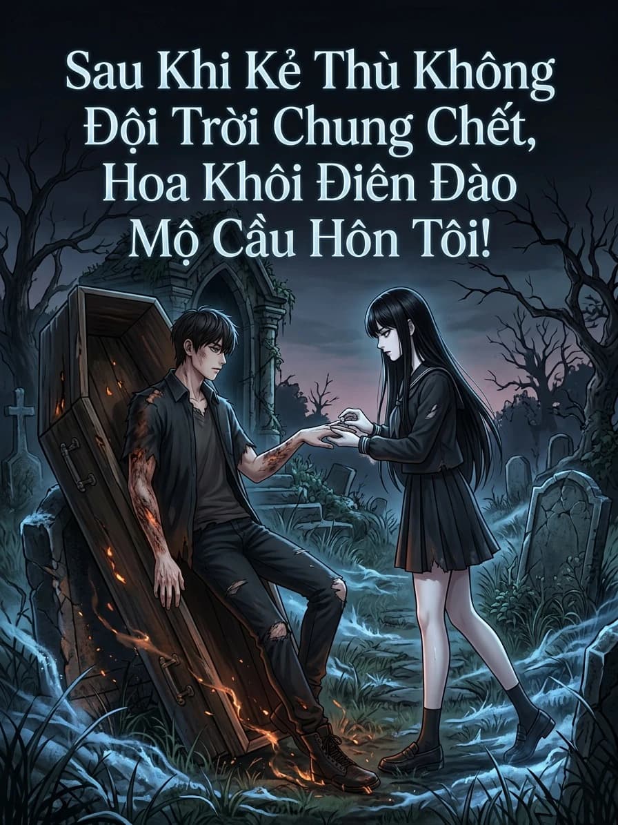 Sau Khi Kẻ Thù Không Đội Trời Chung Chết, Hoa Khôi Điên Đào Mộ Cầu Hôn Tôi!