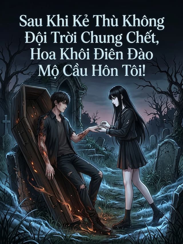 Sau Khi Kẻ Thù Không Đội Trời Chung Chết, Hoa Khôi Điên Đào Mộ Cầu Hôn Tôi!