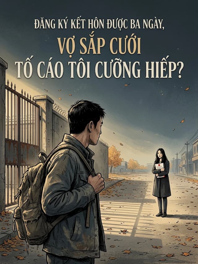 Đăng Ký Kết Hôn Được Ba Ngày, Vợ Sắp Cưới Tố Cáo Tôi Cưỡng Hiếp?