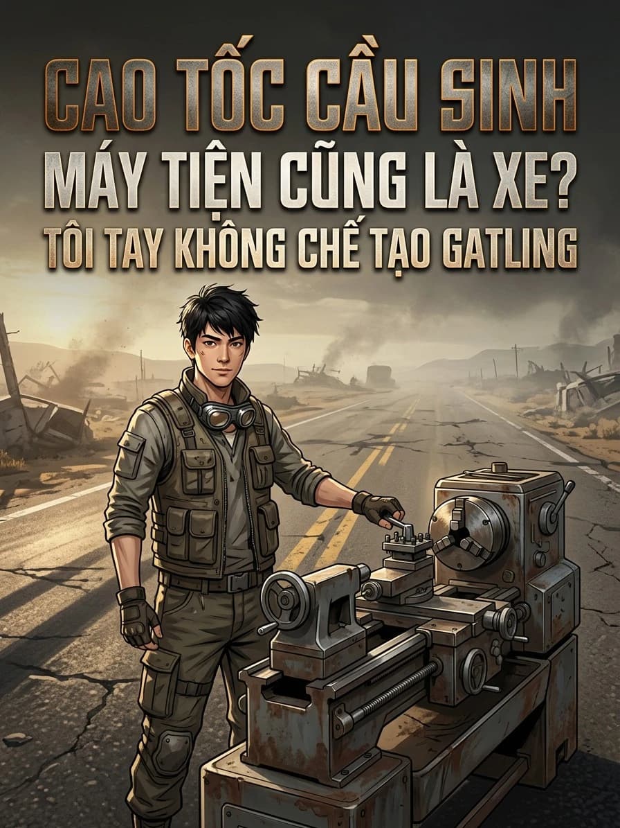 Cao Tốc Cầu Sinh: Máy Tiện Cũng Là Xe? Tôi Tay Không Chế Tạo Gatling