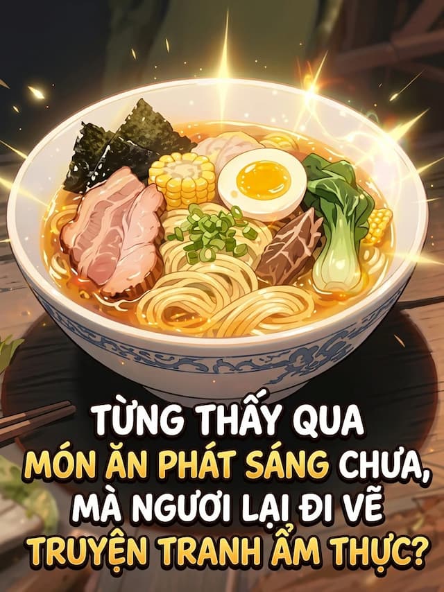 Từng Thấy Qua Món Ăn Phát Sáng Chưa, Mà Ngươi Lại Đi Vẽ Truyện Tranh Ẩm Thực?