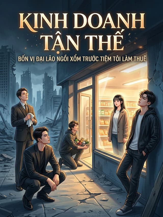 Kinh Doanh Tận Thế: Bốn Vị Đại Lão Ngồi Xổm Trước Tiệm Tôi Làm Thuê