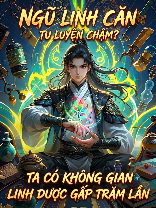Ngũ Linh Căn Tu Luyện Chậm? Ta Có Không Gian Linh Dược Gấp Trăm Lần