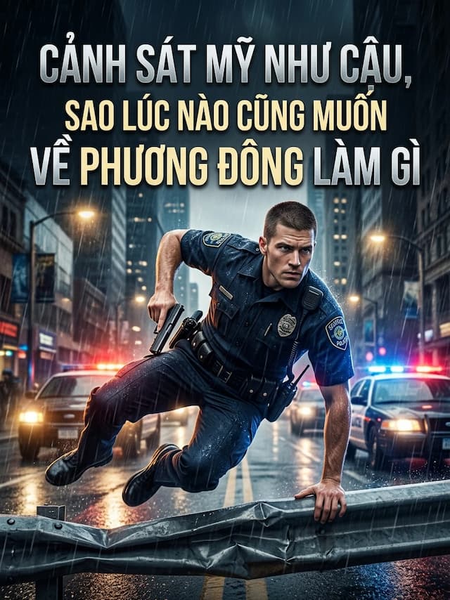 Cảnh Sát Mỹ Như Cậu, Sao Lúc Nào Cũng Muốn Về Phương Đông Làm Gì