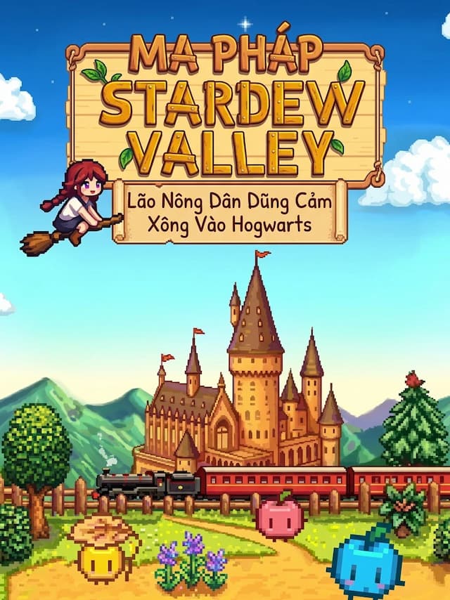Ma Pháp Stardew Valley: Lão Nông Dân Dũng Cảm Xông Vào Hogwarts
